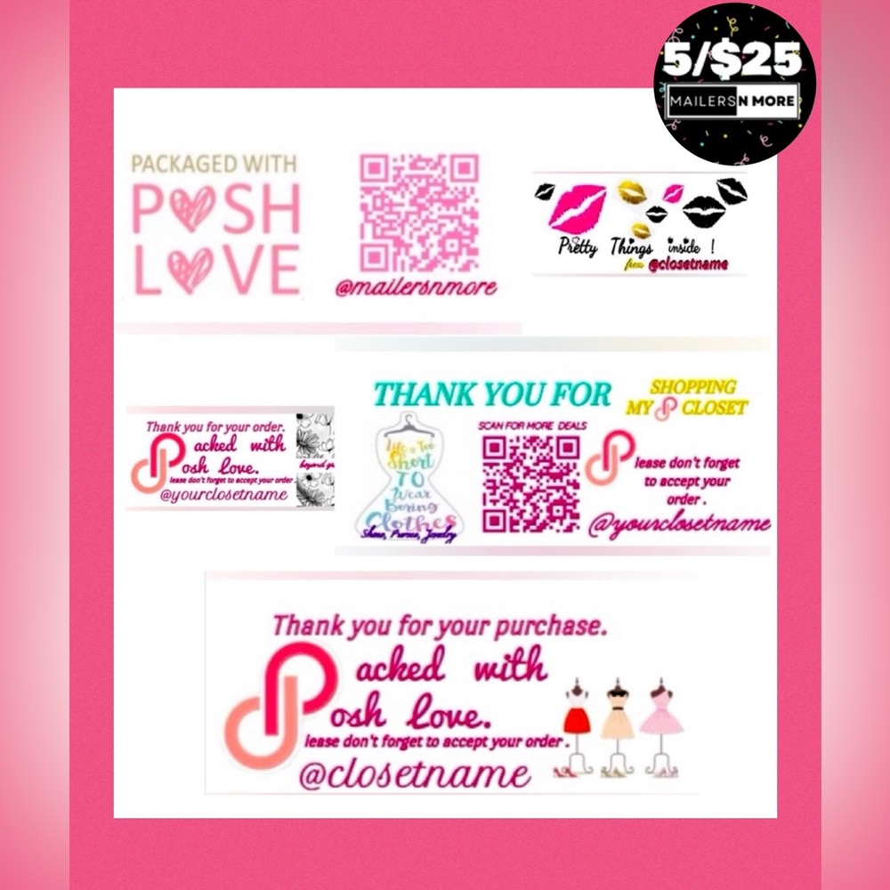 ❤️Custom Packaging Custom sticker small business thank you buyer appreciation